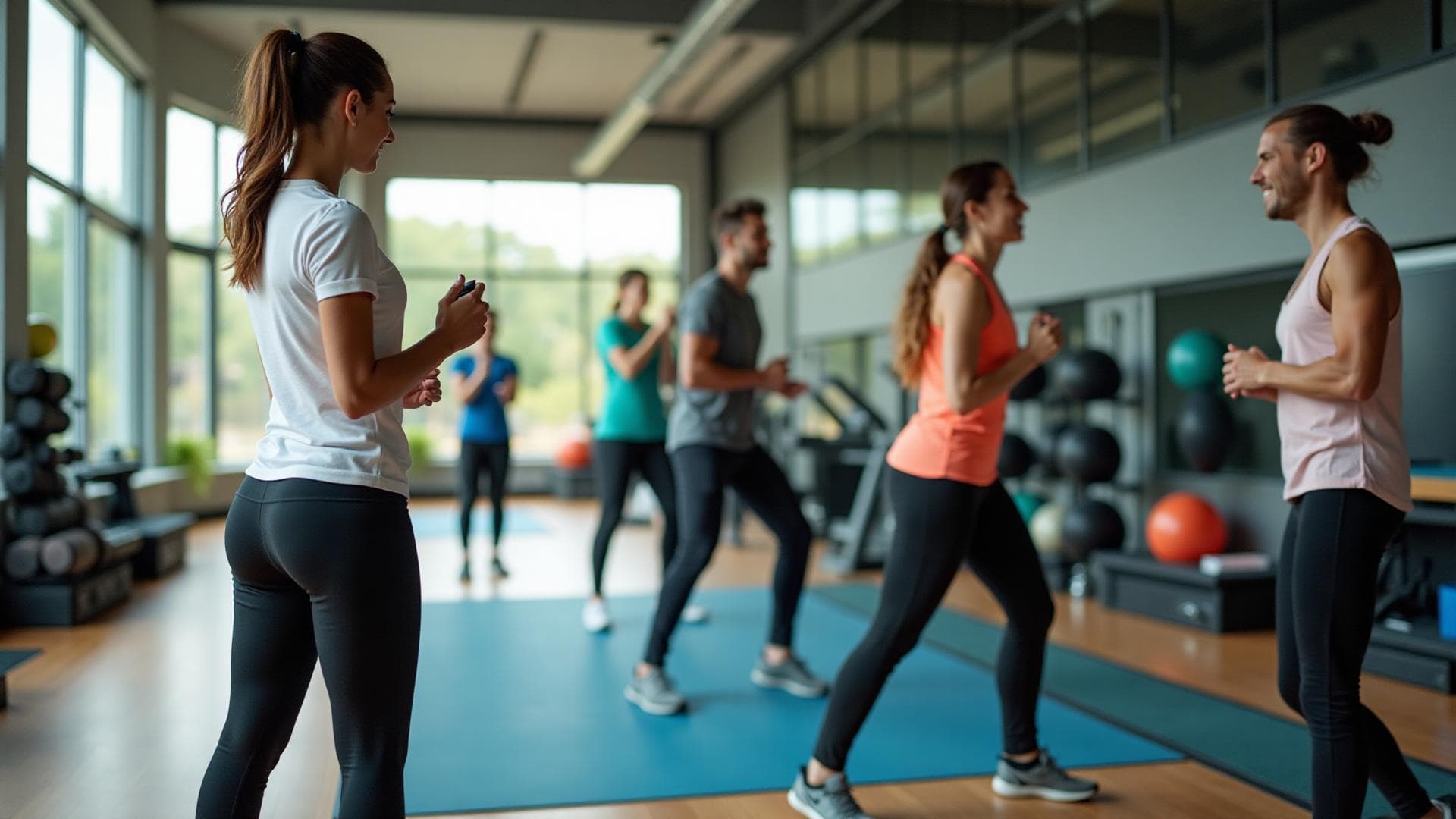 Professores de Educação Física em ação